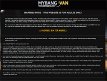 Tablet Screenshot of mybangvan.com